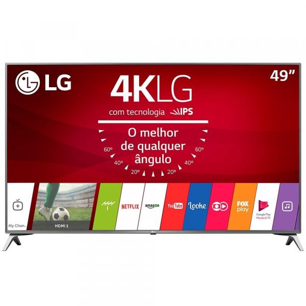 Smart TV LED 43 LG 43UJ6525 4K Ultra HD HDR, USB, HDMI, Wi-Fi