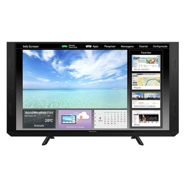 Smart TV LED 43" Panasonic TC-43SV700B Full HD com Wi-Fi 2 USB 3 HDMI Soundbar Integrado e 60Hz