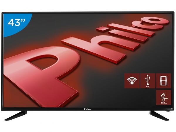 Tudo sobre 'Smart TV LED 43” Philco PH43N91DSGWA Full HD - Android Wi-fi Conversor Digital 2 HDMI 2 USB'