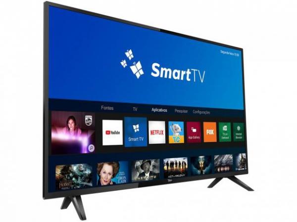 Smart TV LED 43” Philips 43PFG5813/78 Full HD - Wi-Fi Conversor Digital 2 HDMI 2 USB