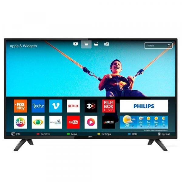 Smart TV LED 43" Philips 43PFG5813, Full HD, Wi-Fi, 2 USB, 2 HDMI, Conversor Digital