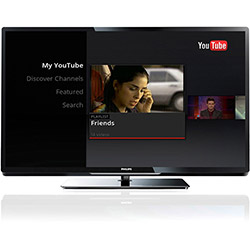 Smart TV LED 42" Philips 42PFL4007 Full HD - 3 HDMI 2 USB DLNA DTVi