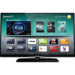 Smart TV LED 42" Philips 42PFL3508G/78 Full HD Entradas HDMI USB 120Hz