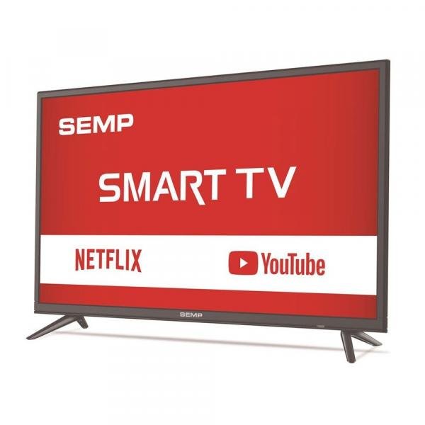 Smart TV LED 43 Polegadas Semp Toshiba 43S3900 Full HD Conversor Digital 2 HDMI 1 USB Wi-Fi 60Hz