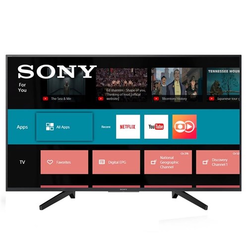 Smart Tv Led 43 Sony Kd-43X705f 4K Ultra Hd Hdr com Wi-Fi, 3 Usb, 3 Hdmi, Motionflow Xr 240 e X-Reality Pro