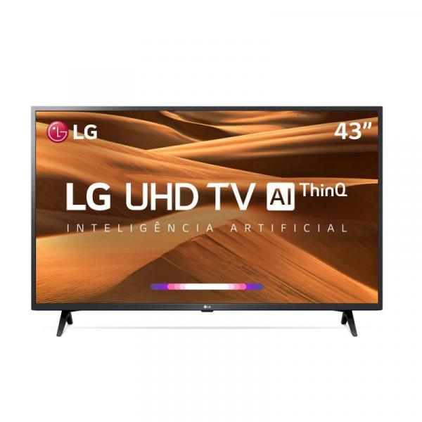 Smart TV LED 43" UHD 4K LG 43UM7300PSA ThinQ AI HDR Ativo WebOS 4.5 DTS Virtual X