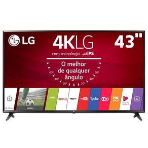 Smart TV LED 43" Ultra HD 4K LG 43UJ6300 - Bivolt