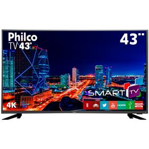 Tudo sobre 'Smart TV LED 43" Ultra HD 4K Philco PTV43F61DSWNT com Painel IPS, Midiacast, Wi-Fi, Netflix, Processador Dual Core, HDMI e USB'