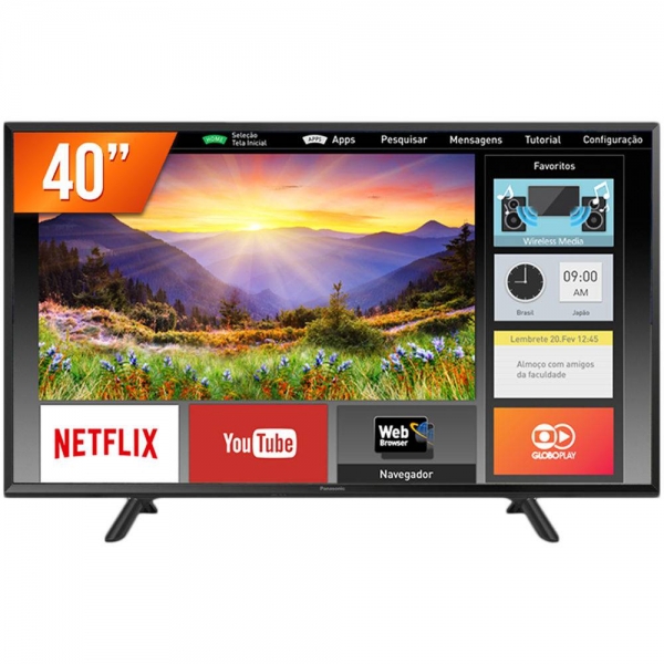 Smart TV LED 40” Full HD - Panasonic