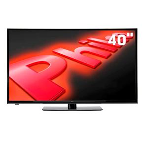 Smart TV LED 40” Full HD Philco PH40E36DSGW com Tecnologia Ginga, Wi-Fi Integrado, Entradas HDMI e Entrada USB - Smart TV LED 40” Full HD Philco PH40E