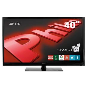 Smart TV LED 40" Full HD Philco PH40R86DSGW com Conversor Digital, Wireless Integrado, Entradas HDMI e Entrada USB