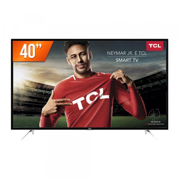 Smart TV LED 40" Full HD TCL L40S4900FS 3 HDMI 2 USB Wi-Fi Integrado e Conversor Digital