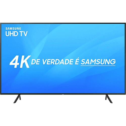 Smart TV LED 40" Samsung Ultra HD 4k 40NU7100 com Conversor Digital 3 HDMI 2 USB Wi-Fi HDR Premium Smart Tizen