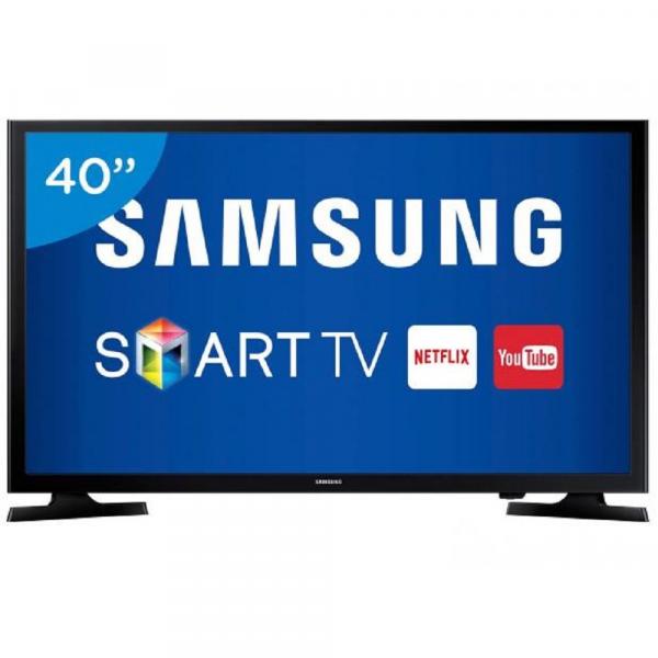 Smart TV LED 40 Samsung Full HD UN40J5200 - Conversor Digital Wi-Fi 2 HDMI 1 USB