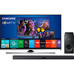 Smart TV LED 40" Samsung Full HD UN40J5500AGXZD 3HDMI 2USB 120 Hz + Soundbar Samsung HW-H370 120W 2.1 Canais Bluetooth
