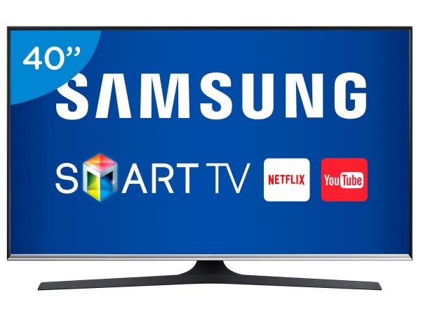 Smart TV LED 40 Samsung J5300 Conversor Digital - Wi-Fi 2 HDMI 2 USB