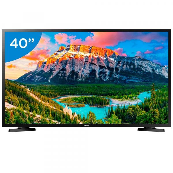 Smart TV LED 40 Samsung J5290 Full HD Wi-Fi Conversor Digital 2 HDMI 1 USB
