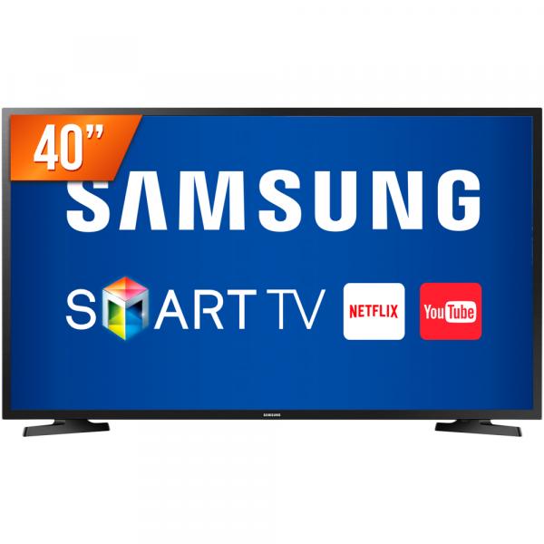 Smart TV LED 40” Samsung J5290 Full HD Wi-Fi 2 HDMI 1 USB