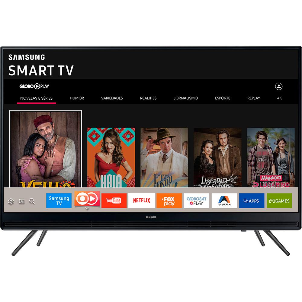 Smart TV LED 40" Samsung UN40K5300AGXZD Full HD com Conversor Digital Integrado Wi-Fi 2 HDMI 1 USB com Tizen Gamefly Áudio Frontal