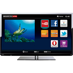 Smart TV LED 40" Semp Toshiba DL 40L2400i Full HD com Conversor Digital 3 HDMI 1 USB 60Hz