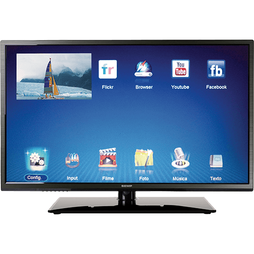 Tudo sobre 'Smart TV LED 40'' Semp Toshiba TCL DL4077I Full HD 2 HDMI 2 USB 60Hz'