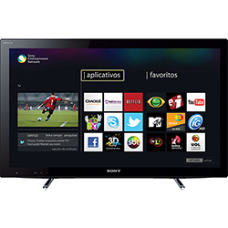 Smart TV LED 40" Sony 40NX655 Full HD - 4 HDMI, 2 USB, Wi-Fi Integrado, 120Hz