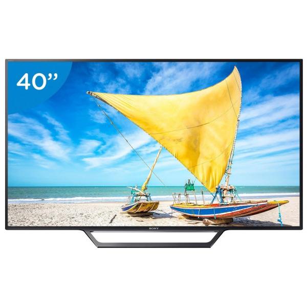 Smart TV LED 40" Sony Full HD HDMI USB Wi-Fi KDL-40W655D