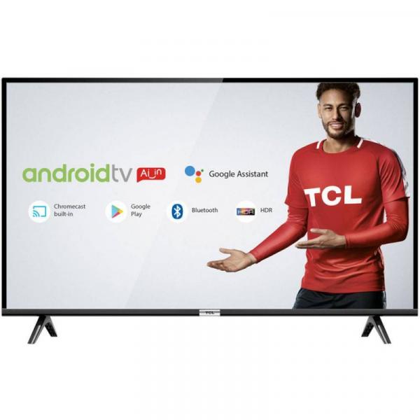 Smart TV LED 32" TCL 32S6500S HD HDR com Android TV Wi-Fi Bluetooth 1 USB 2 HDMI