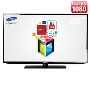 Smart TV LED 46” Full HD Samsung UN46H5303 com Função Futebol, 120 Hz Clear Motion Rate, ConnectShare Movie, Wi-Fi e Conversor Digital