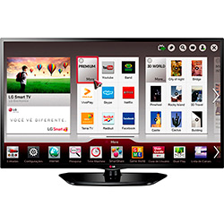Smart TV LED 47" LG 47LN5700 Full HD 3 HDMI 3 USB Wi-fi 60Hz