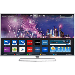 Smart TV LED 48" Philips 48PFG6110/78 Full HD com Conversor Digital 3 HDMI 2 USB Wi-Fi 240Hz