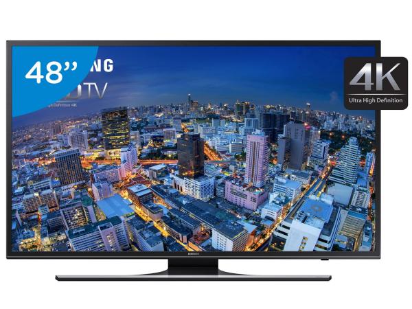 Smart TV LED 48 Samsung 4k/Ultra HD Gamer - UN48JU6500 Wi-Fi 4 HDMI 3 USB