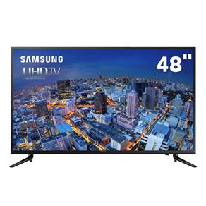 Smart TV LED 48" Ultra HD 4K Samsung 48JU6000 com UHD Upscaling, Quad Core, Wi-Fi, Entradas HDMI e USB