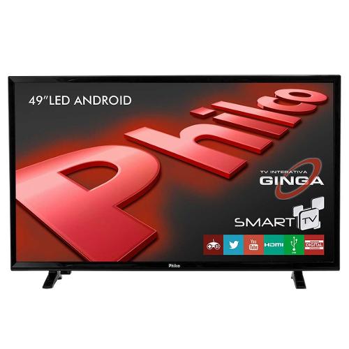Smart Tv Led 49" Full Hd Entradas Hdmi/Usb Android Philco