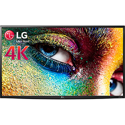 Smart TV LED 49" LG 49UH6000 Ultra HD 4K com Conversor Digital Wi-Fi 3 HDMI 1 USB com WebOS 3.0 60Hz