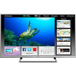 Smart TV LED 49" Panasonic TC-49CS630B Full HD com Conversor Digital 2 HDMI 2 USB 120Hz Wi-Fi Integrado