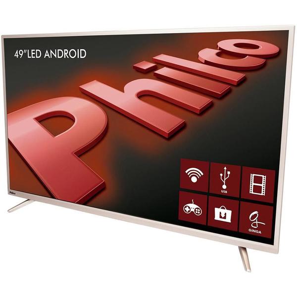 Smart TV LED 49" Philco PH49F30DSGWAC, Full HD, Wi-Fi HDMI USB Conversor Digital