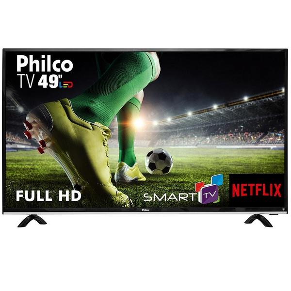 Smart TV LED 49" Philco PTV49E68DSWN, Full HD, Wi-Fi, USB, HDMI