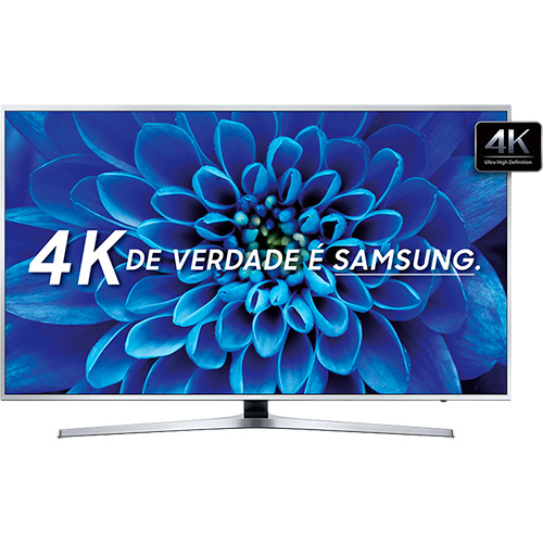 Smart TV LED 49" Samsung 49KU6400 Ultra HD 4K 3 HDMI 2 USB