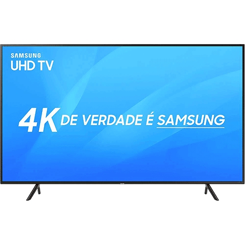Smart TV LED 49" Samsung Ultra HD 4k 49NU7100 com Conversor Digital 3 HDMI 2 USB Wi-Fi