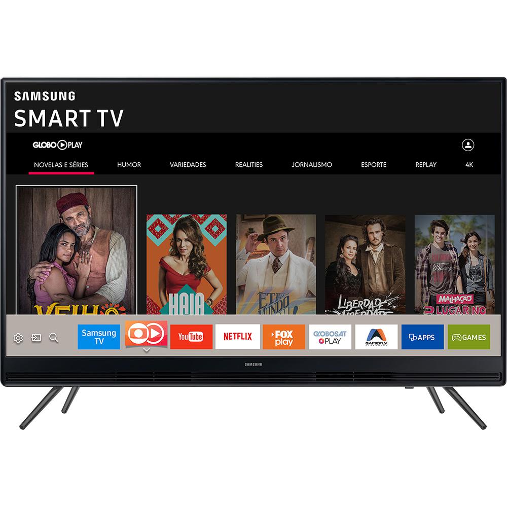Smart TV LED 49" Samsung UN49K5300AGXZD Full HD com Conversor Digital Integrado Wi-Fi 2 HDMI 1 USB com Tizen Gamefly Áudio Frontal