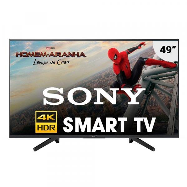 Smart TV LED 49" Sony 4K HDR KD-49X705F, Wi-Fi, 3 USB, 3 HDMI, Motionflow XR 240, X-Reality