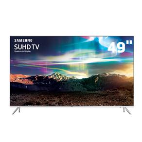 Smart TV LED 49" SUHD 4K Samsung 49KS7000 com Pontos Quânticos, HDR 1000, Sistema Tizen, One Control, Design 360° Ultra Slim, Quadcore, HDMI e USB