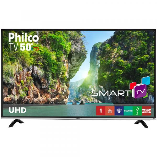 Smart TV Led 4K Philco 50 Polegadas PTV50F60SN