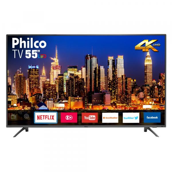 Smart Tv Led 4K Philco 55 Polegadas PTV55F61SNT
