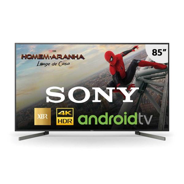Smart TV LED 4K UHD 85" Sony XBR-85X905F com X-tended Dynamic Range, X-motion Clarity e Triluminos