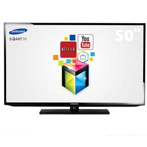 Smart TV LED 50” Full HD Samsung UN50H5303 com Função Futebol, 120 Hz Clear Motion Rate, ConnectShare Movie, Wi-Fi e Conversor Digital
