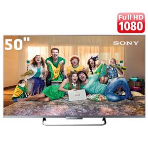 Smart TV LED 50” Full HD Sony KDL-50W655A com Motionflow XR 240Hz, Wi-Fi e Entradas HDMI e UBS