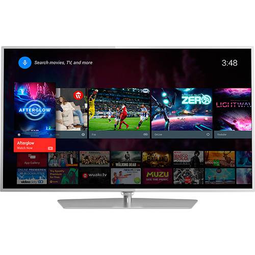 Smart TV LED 50" Philips 50PUG6700/78 Ultra HD 4K com Conversor Digital 3 HDMI 3 USB Android Dual Core