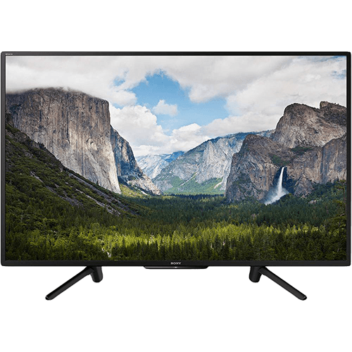 Smart TV LED 50" Sony KDL-50W665F Full HD com Conversor Digital 2 HDMI 2 USB Wi-Fi 60Hz - Preta